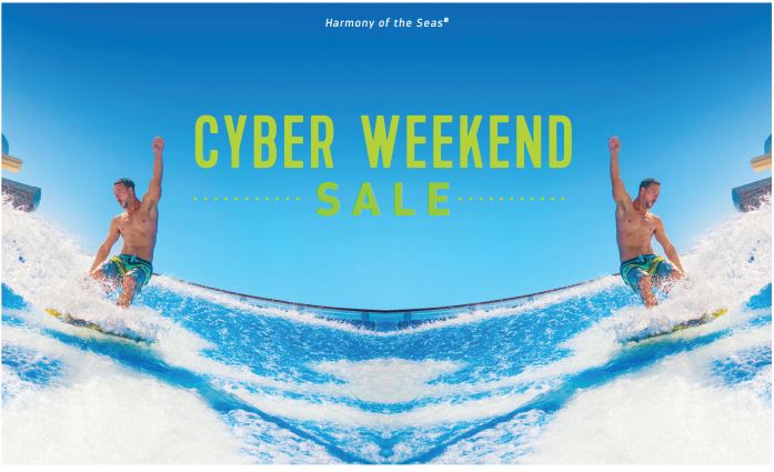Royal Caribbean Cyber Weekend Sale!!!