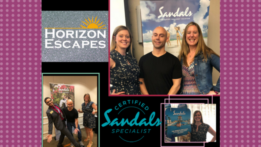 Meet our Sandals Certified Specialists!